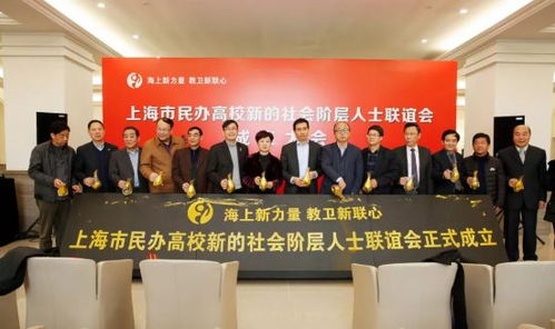 上海市民辦高校新聯(lián)會正式成立